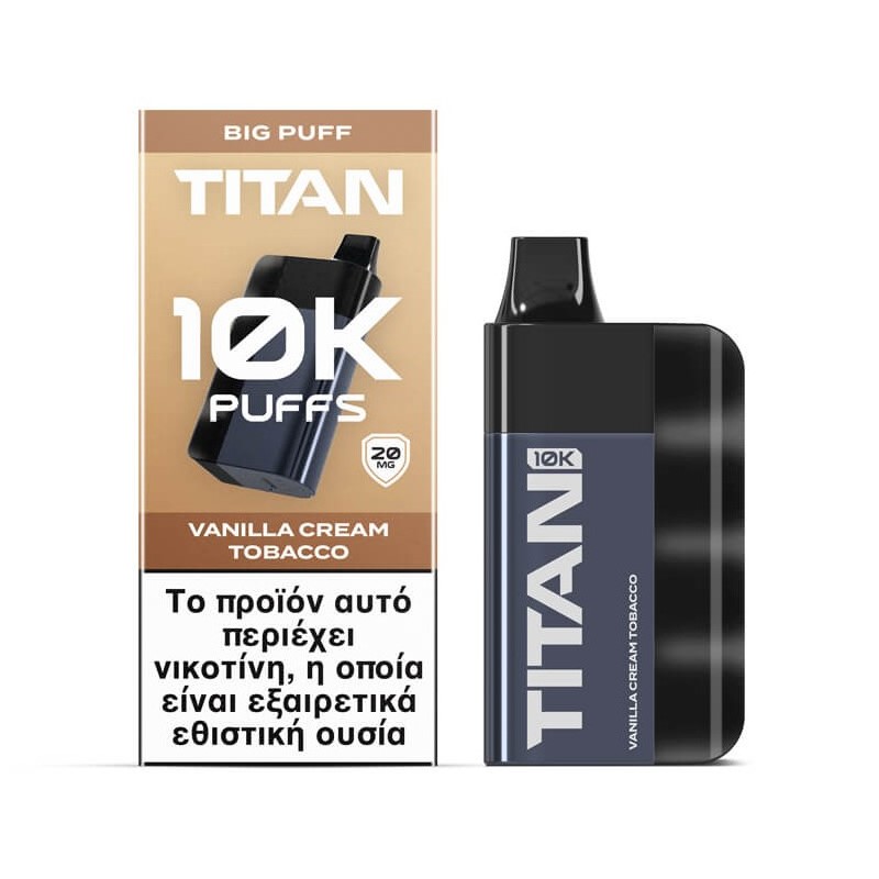TITAN Vanilla Cream Tobacco 8 x 2ml 20mg