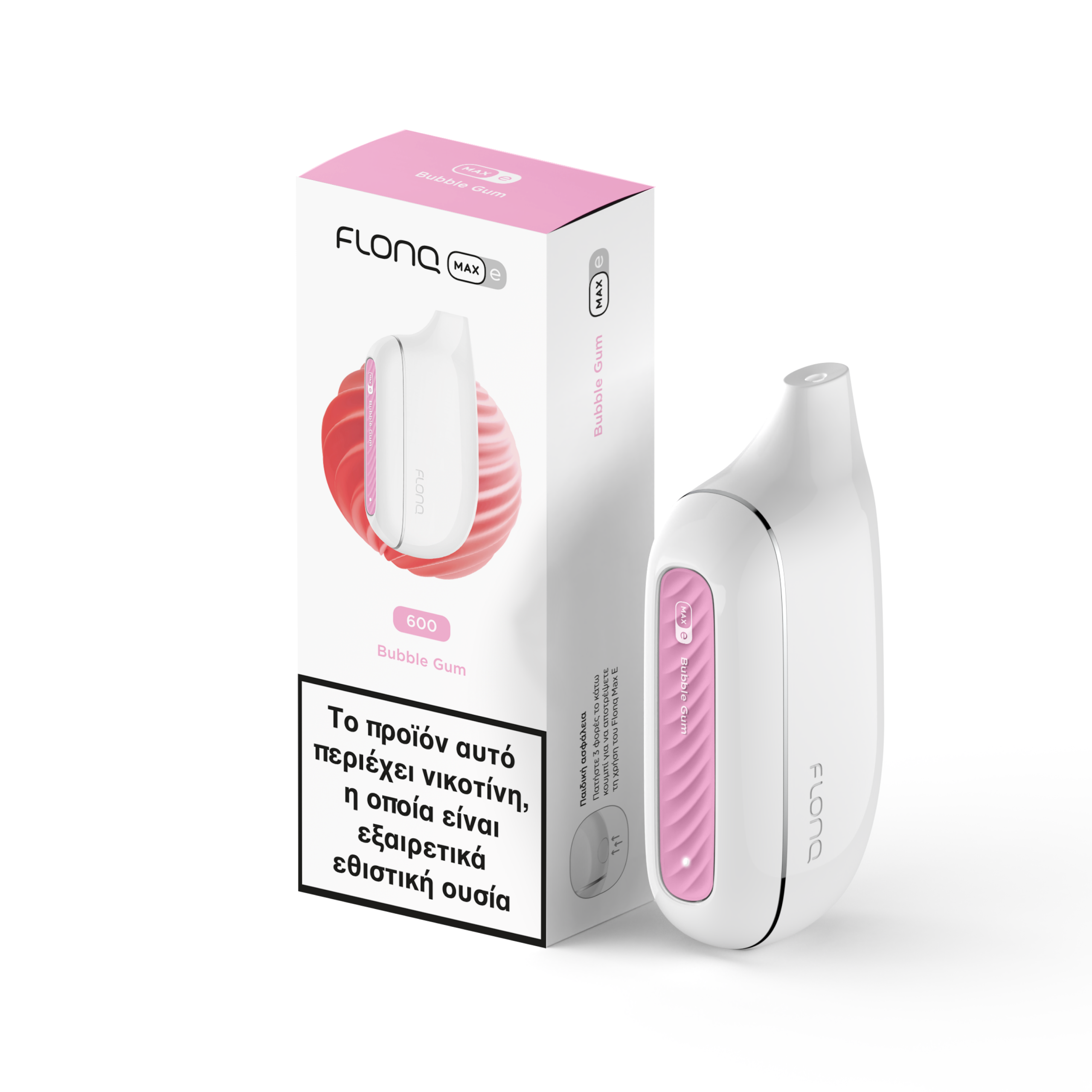 Flonq Max Ε Bubble Gum 20mg 2ml