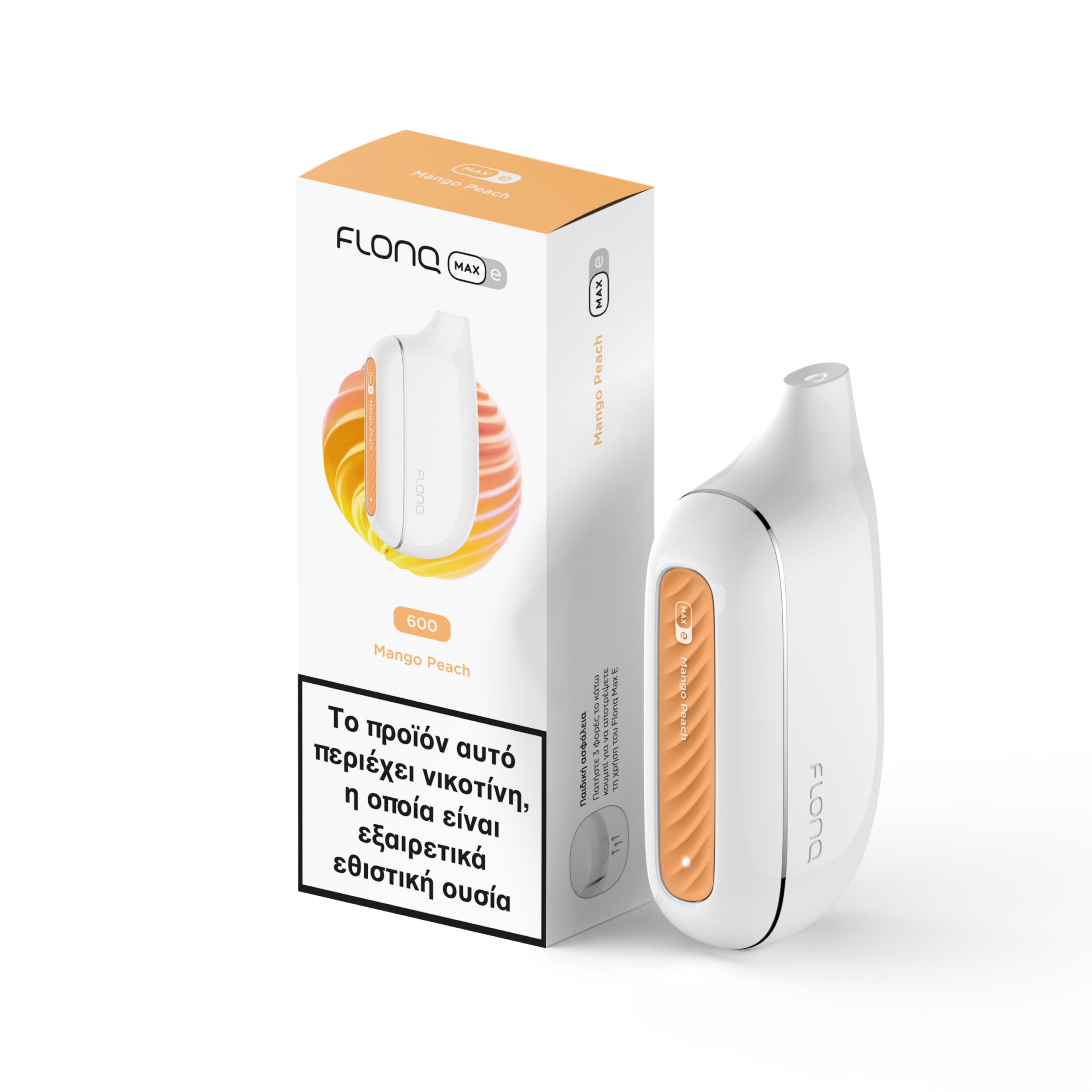Flonq Max Ε Mango Peach 20mg 2ml