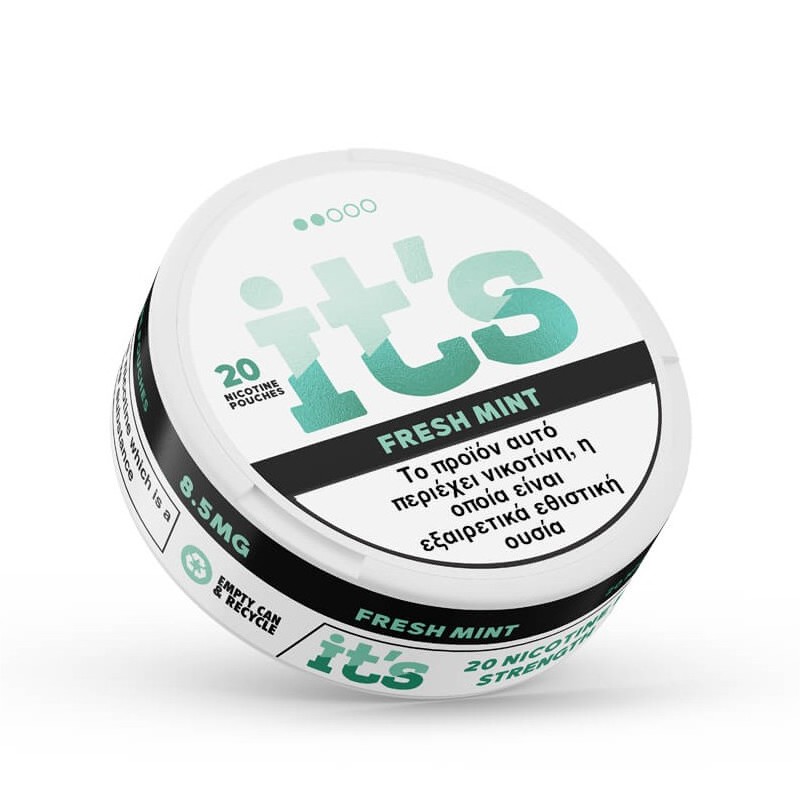 it's Fresh Mint Nicotine Pouches 8.5mg (20τμχ)