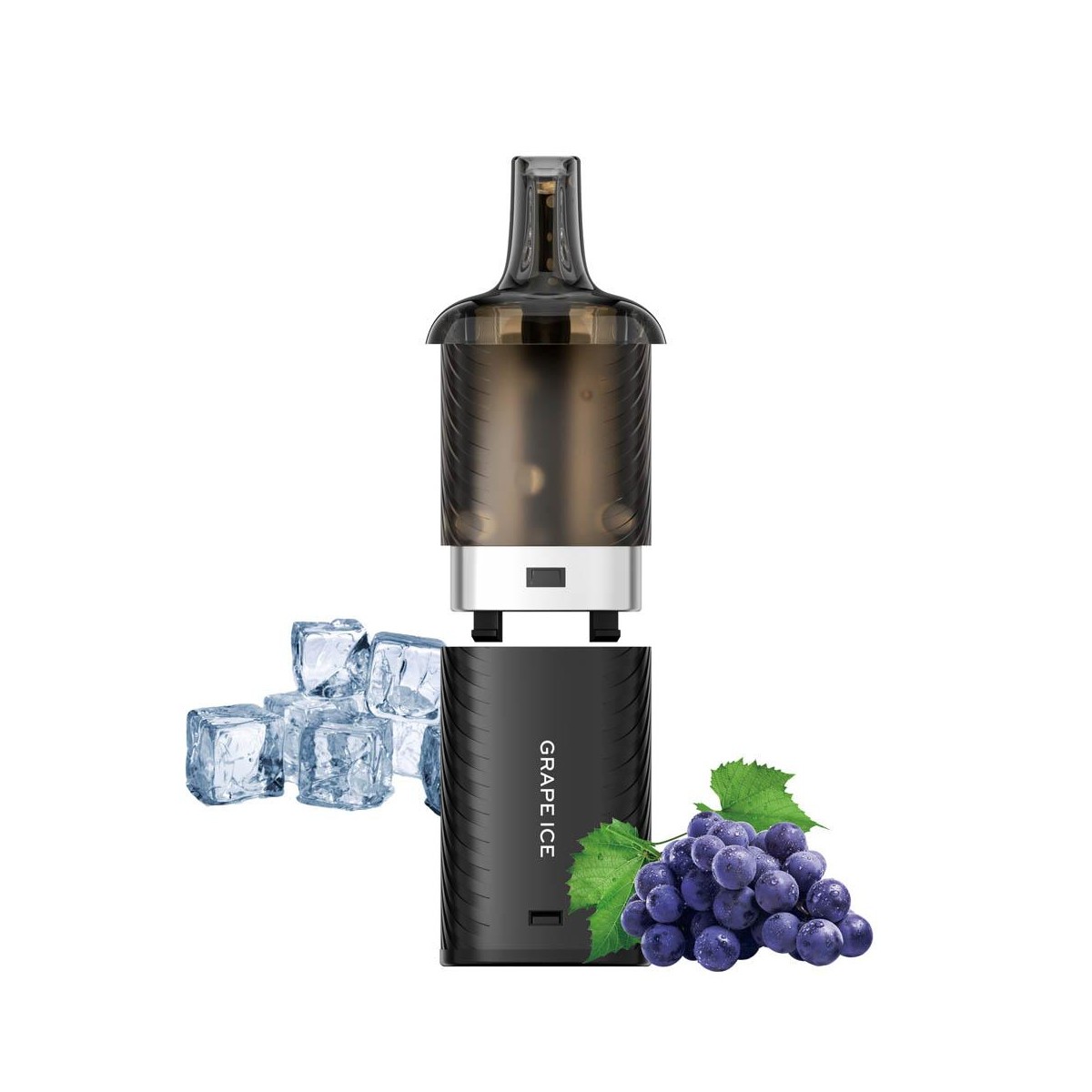 Vozol Vista Plug 20mg 2ml Prefilled Pod + 10ml eliquid Grape Ice