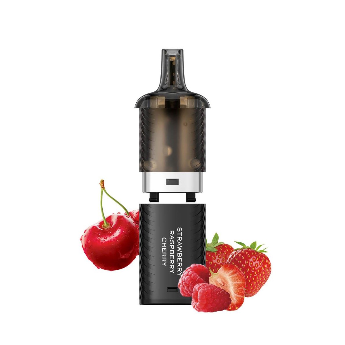 Vozol Vista Plug 20mg 2ml Prefilled Pod + 10ml eliquid Strawberry Raspberry Cherry