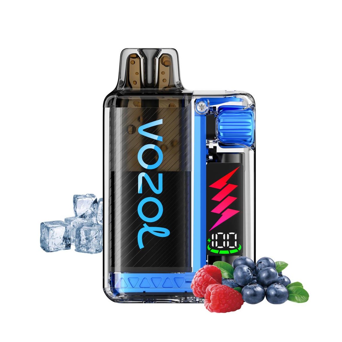 Vozol Vista Plug 20mg 2ml Kit + 10ml eliquid Blue Razz Ice (10K puffs)