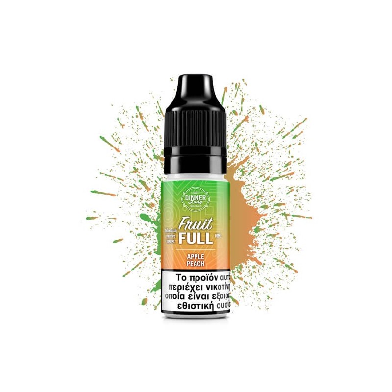 Dinner Lady Fruit Full Bar Salts Apple Peach 10ml 20mg