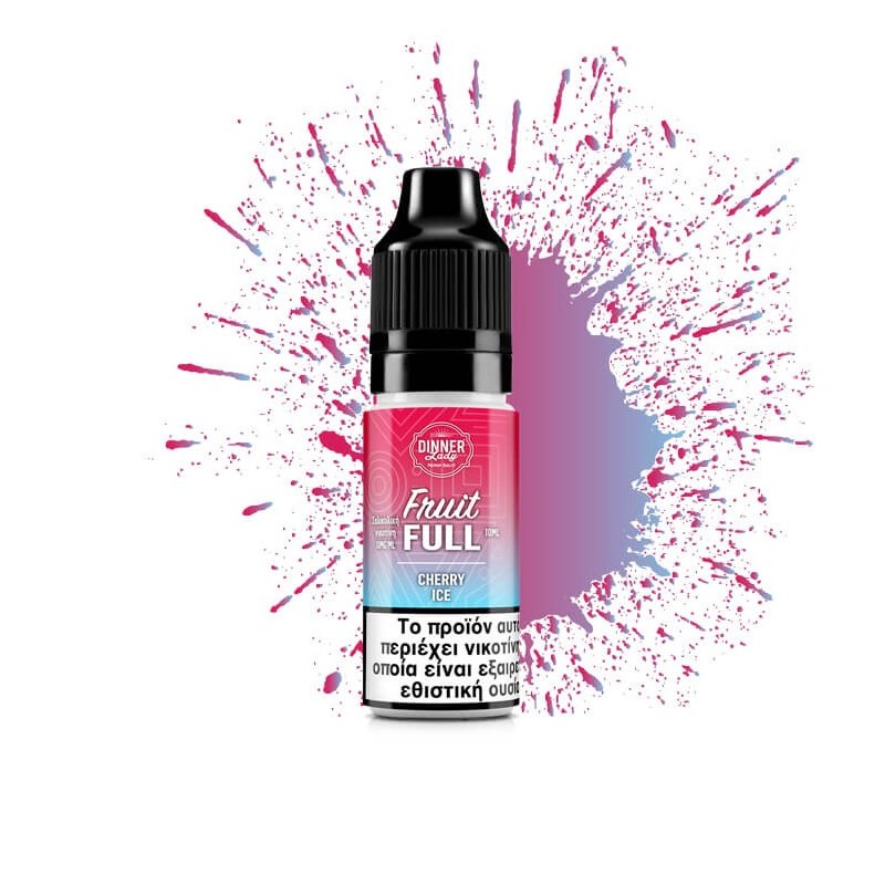 Dinner Lady Fruit Full Bar Salts Cherry Ice 10ml 20mg
