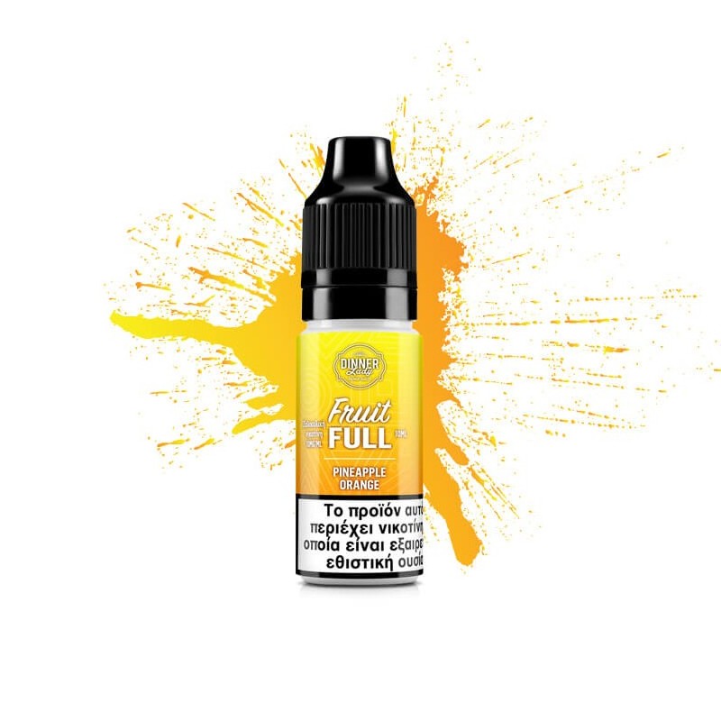 Dinner Lady Fruit Full Bar Salts Pineapple Orange 10ml 10mg
