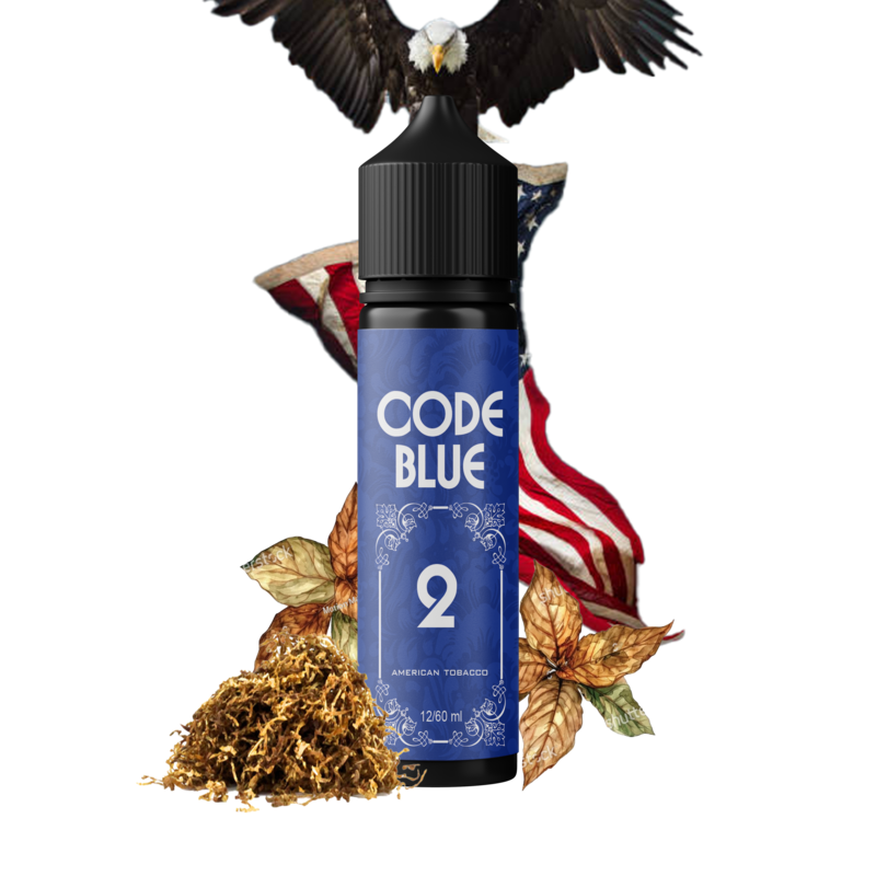 CODE BLUE #02 AMERICAN BLEND 12ml/60ml