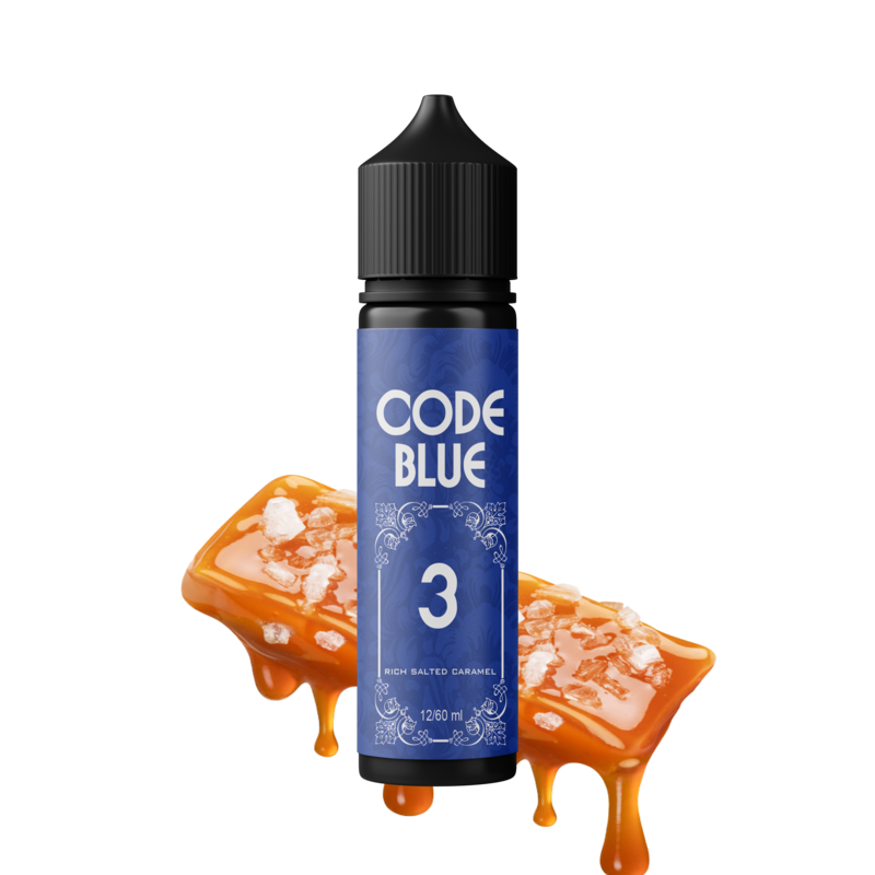 CODE BLUE #03 RICH SALTED CARAMEL 12ml/60ml