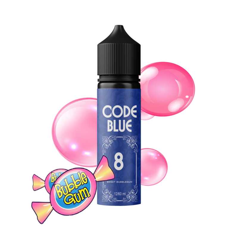 CODE BLUE #08 SWEET BUBBLEGUM 12ml/60ml