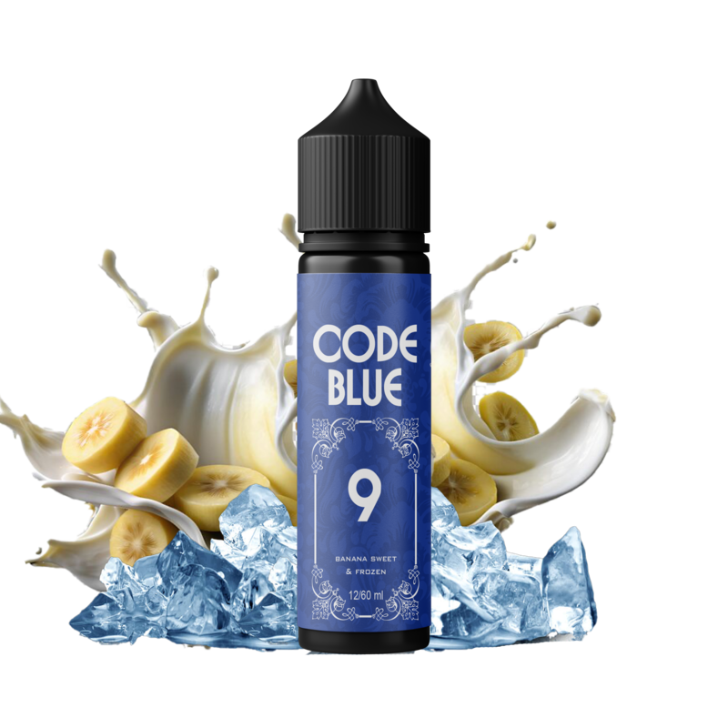 CODE BLUE #09 BANANA SWEET & FROZEN 12ml/60ml