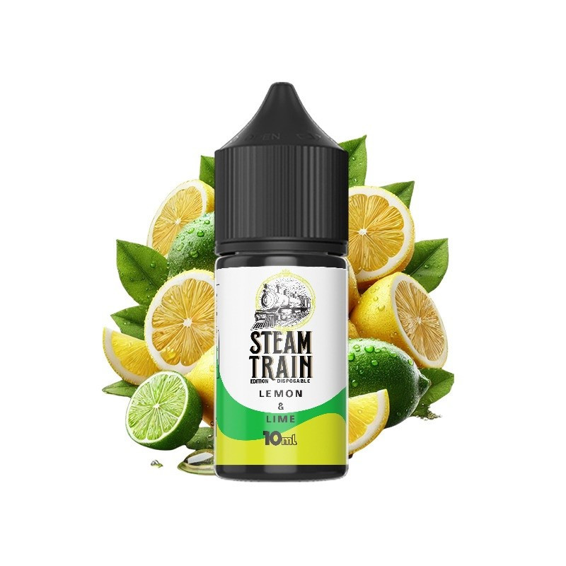 Steam Train Disposable Edition Lemon and Lime 10ml/30ml