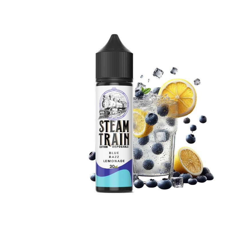 Steam Train Disposable Edition Blue Razz Lemonade 20ml/60ml