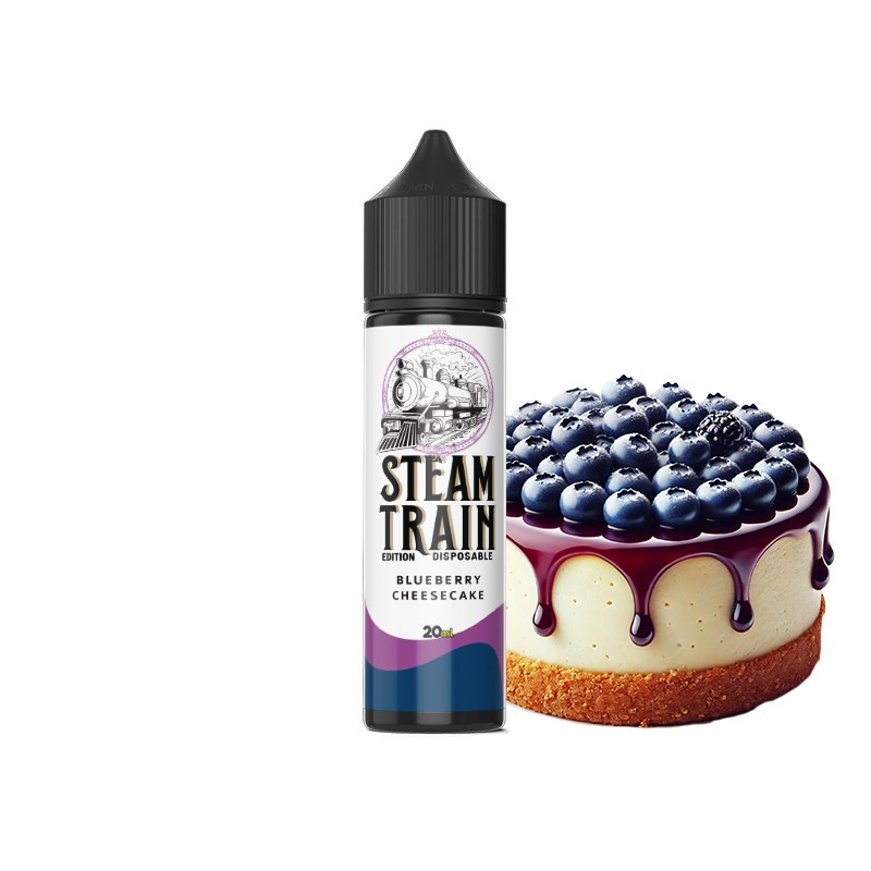 Steam Train Disposable Edition Blueberry Cheesecake 20ml/60ml
