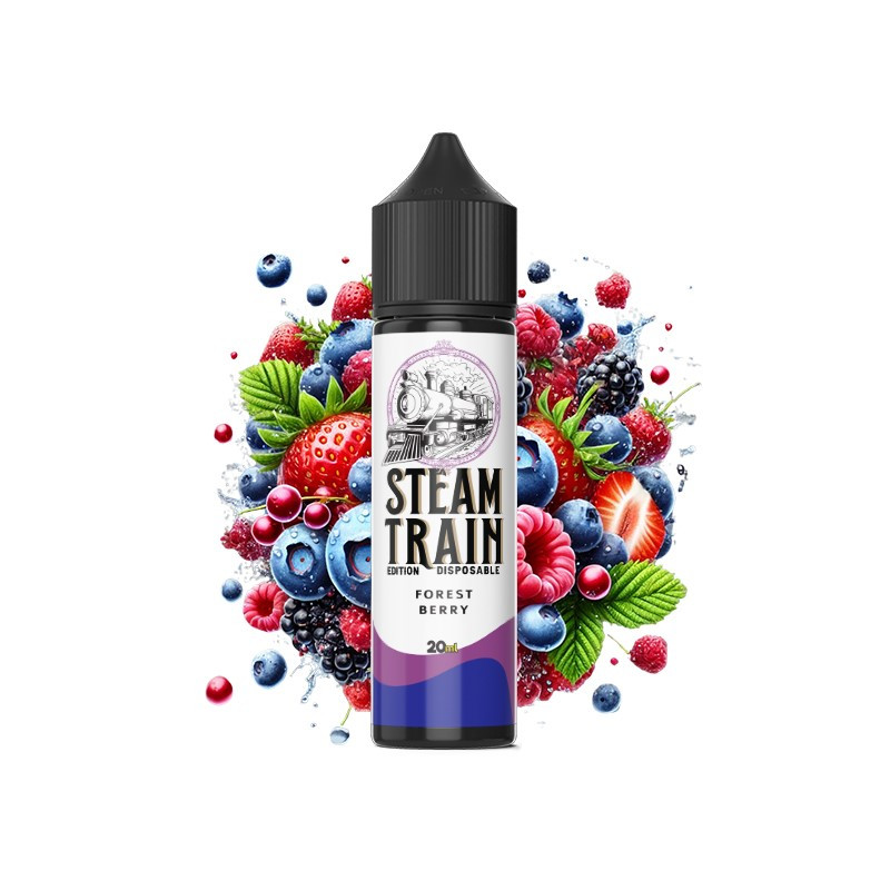 Steam Train Disposable Edition Forest Berry 20ml/60ml
