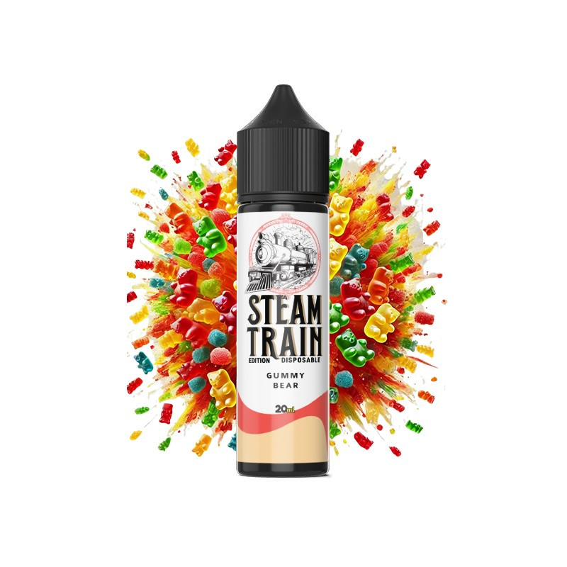 Steam Train Disposable Edition Gummy Bear 20ml/60ml
