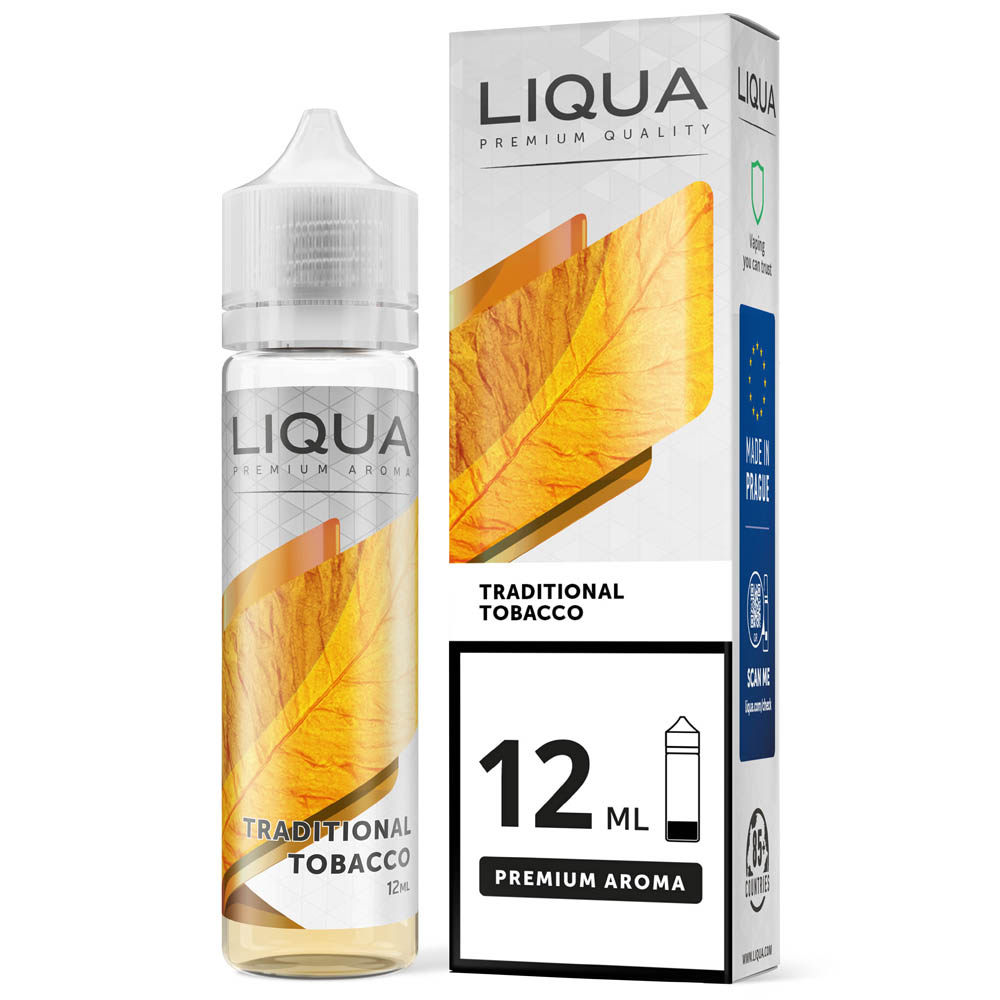 Liqua Intense Plus Traditional Tobacco 5ml/60ml