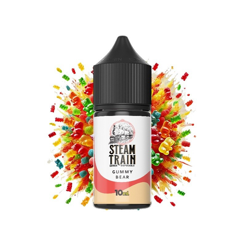 Steam Train Disposable Edition Gummy Bear 10ml/30ml