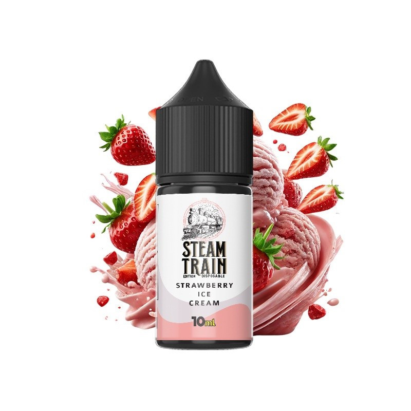 Steam Train Disposable Edition Strawberry Ice Cream 10ml/30ml