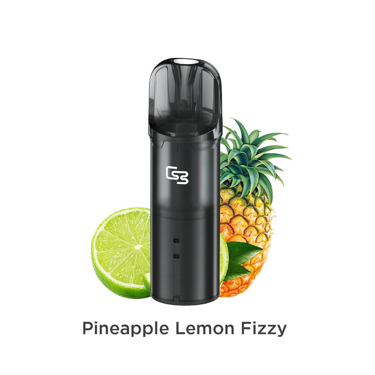 Geek Bar Elite Prefilled Pods Pineapple Lemon Fizzy 2ml 20mg (1τμχ)