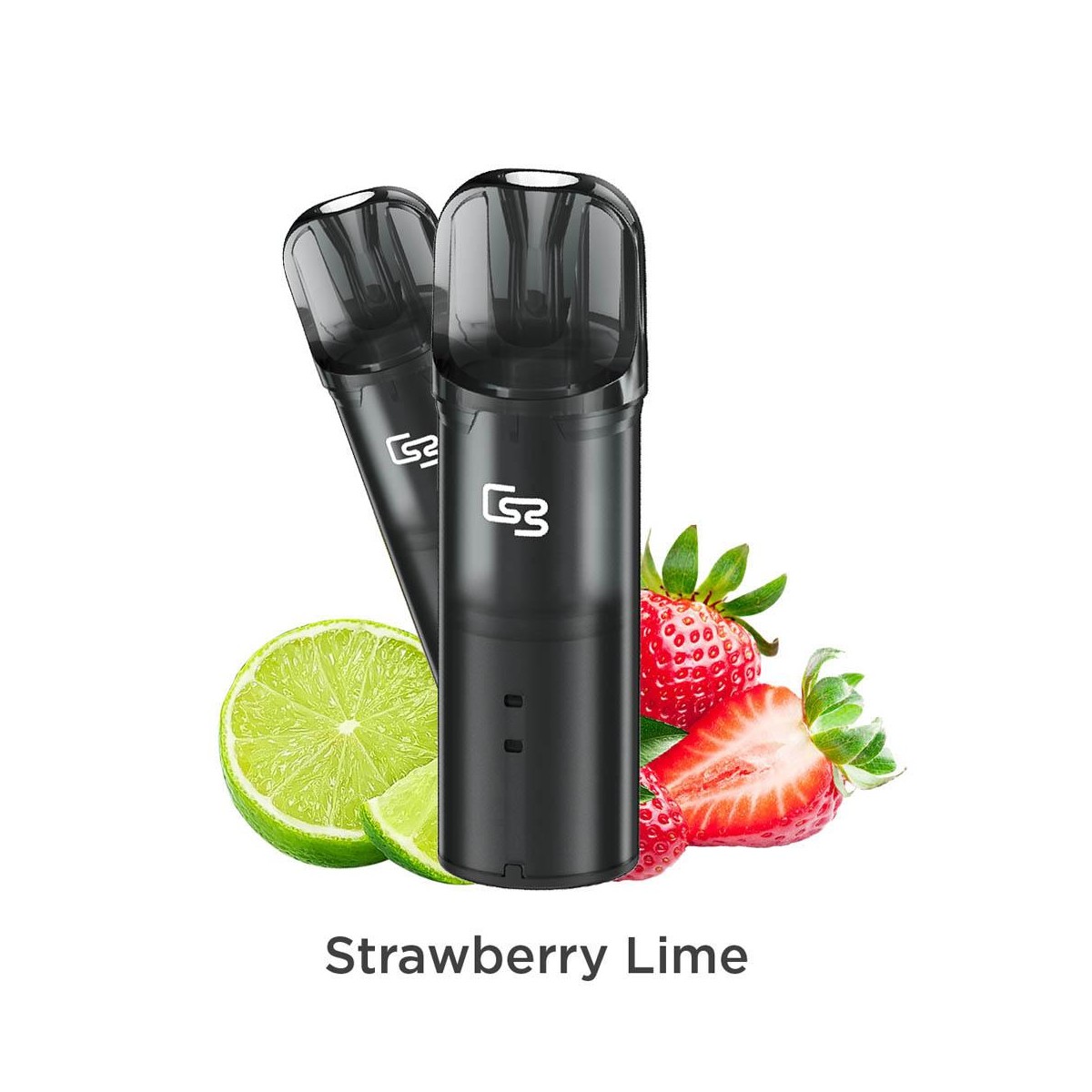 Geek Bar Elite Prefilled Pods Strawberry Lime 2ml 20mg (2τμχ)