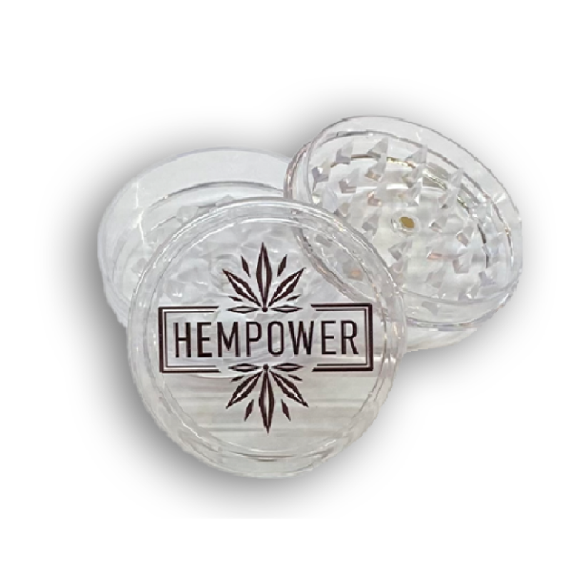 Hempower Grinder 60mm Glassy