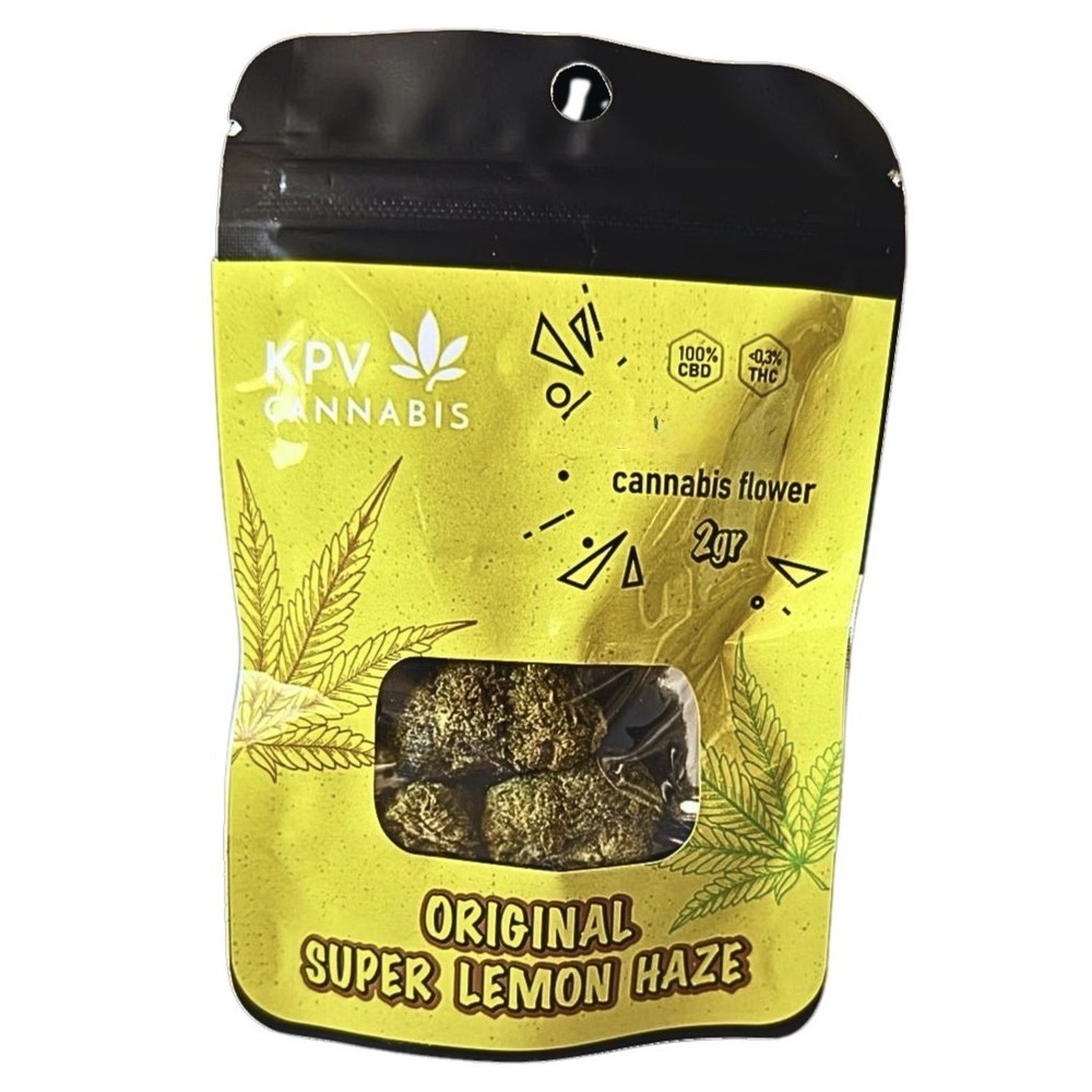 KPV Cannabis Flower Original Super Lemon Haze 2gr