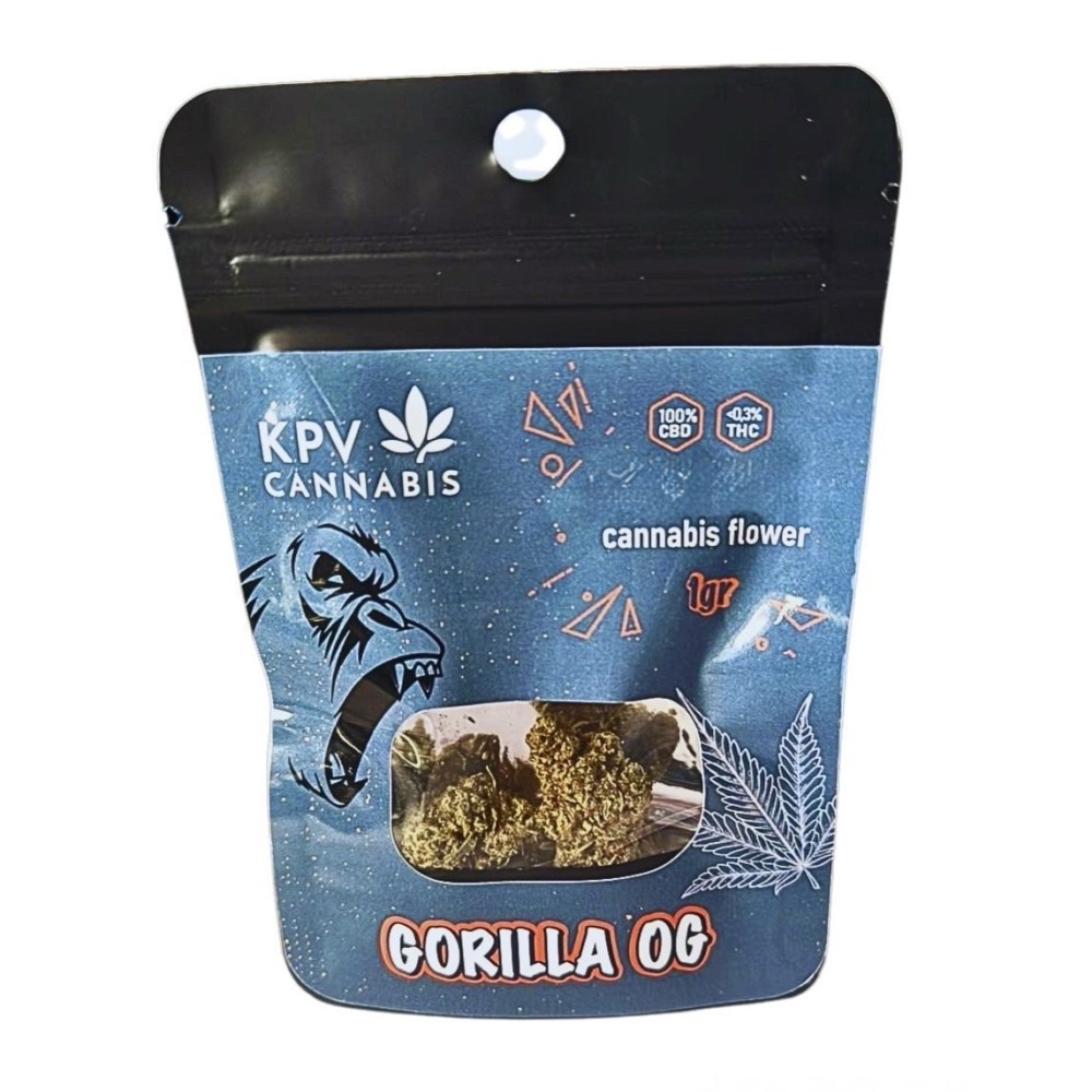 KPV Cannabis Flower Gorilla OG 1gr