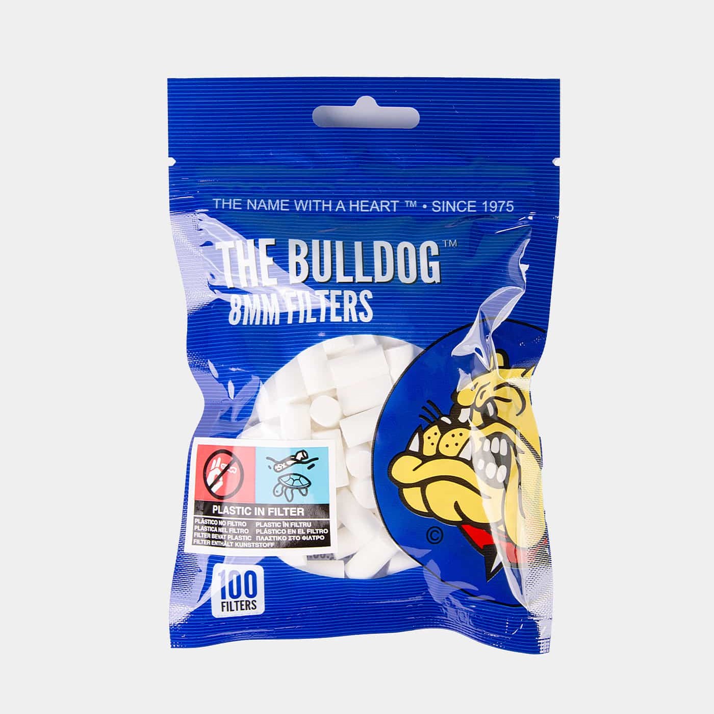 The Bulldog 8mm filter 100pcs