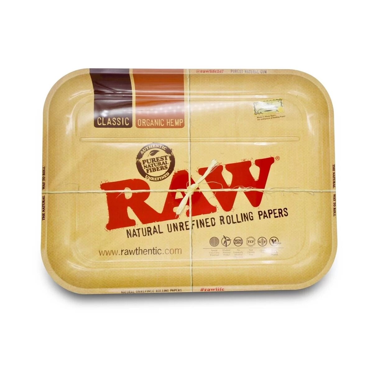 Raw Metal Rolling Tray Δίσκος Small (17x27cm)