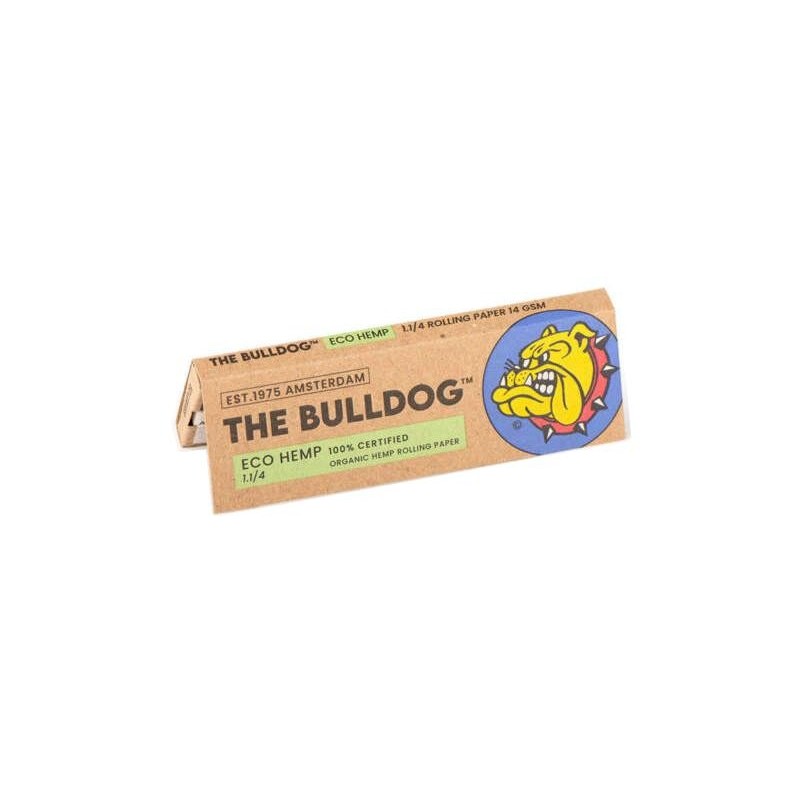 Bulldog Rolling Paper 1.1/4 Green Hemp
