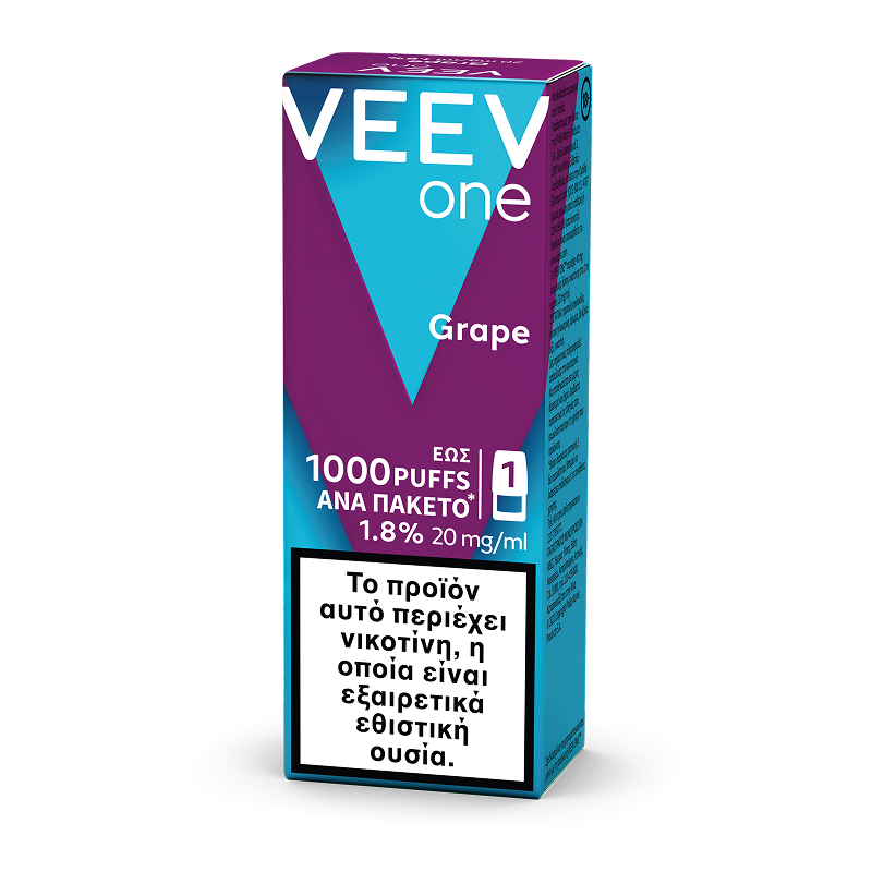 VEEV ONE Pods Grape (1τμχ)