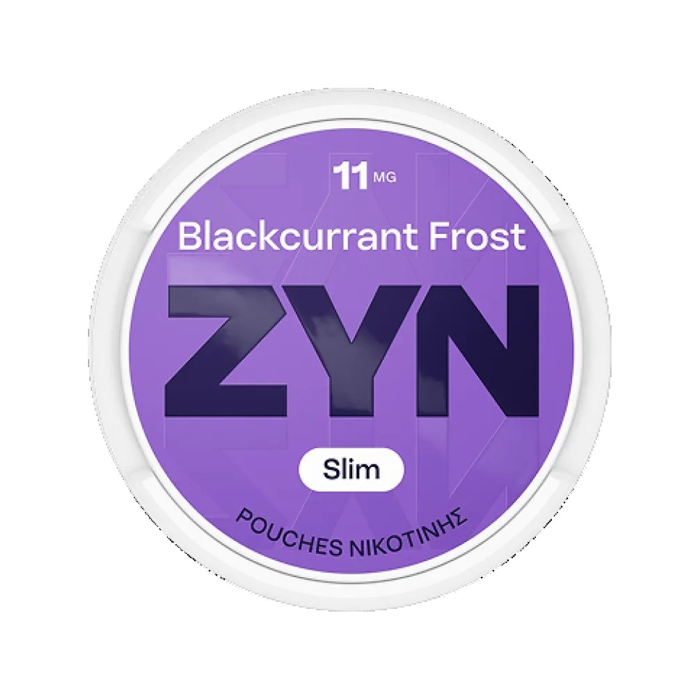 ZYN Nicotine Pouches Blackcurrant Frost (11mg)