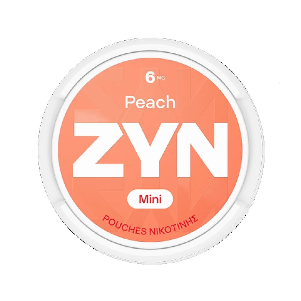 ZYN Nicotine Pouches Peach Mini (6mg)