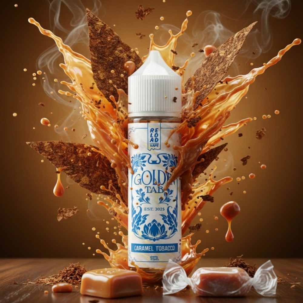 Golden Tab Caramel Tobacco 15ml/60ml
