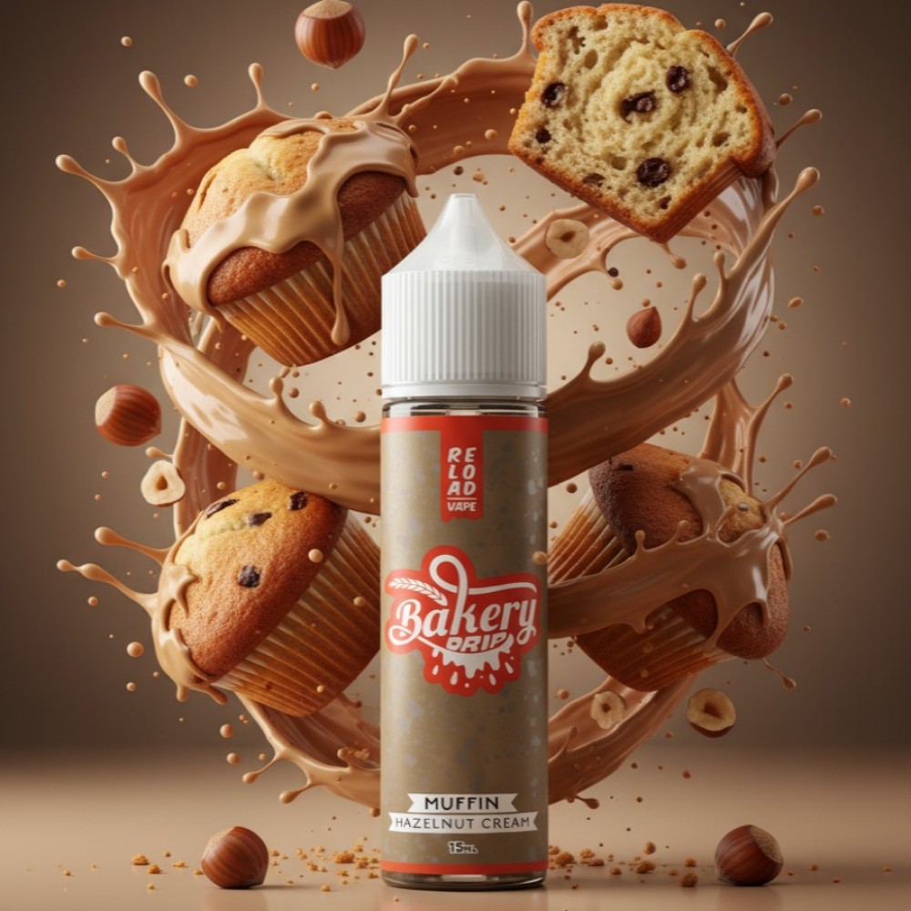 Bakery Drip Hazelnut Muffin 15ml/60ml