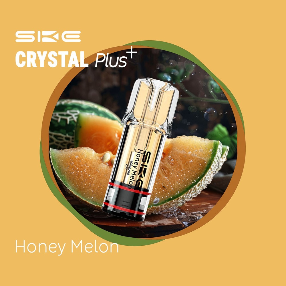 SKE Crystal Plus Pod Honey Melon 20mg 2ml