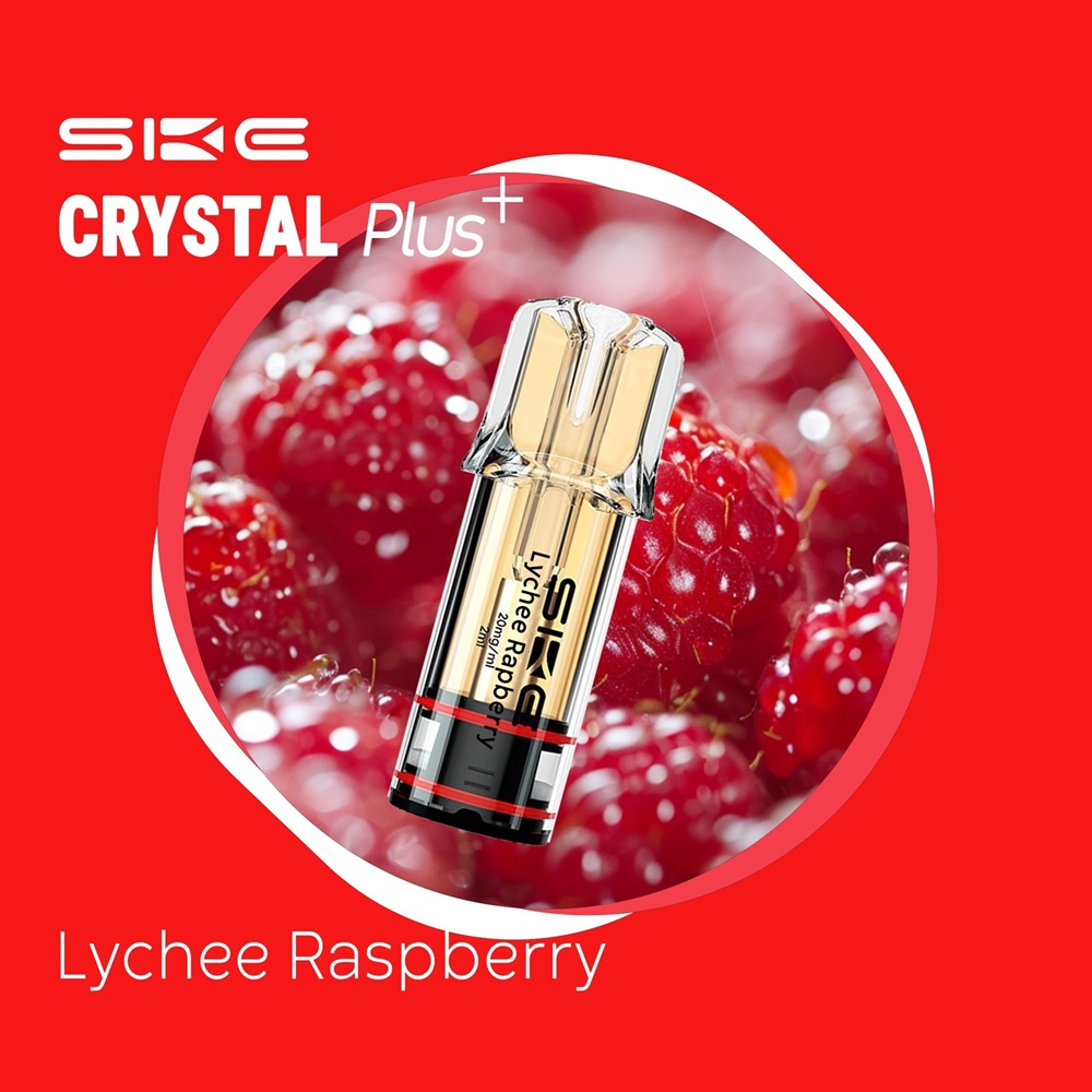 SKE Crystal Plus Pod Lychee Raspberry 20mg 2ml