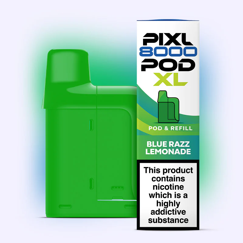 PIXL 8000 POD XL Blue Razz Lemonade 20mg 2+10ml