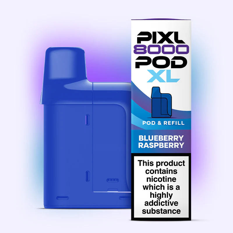 PIXL 8000 POD XL Blueberry Raspberry 20mg 2+10ml