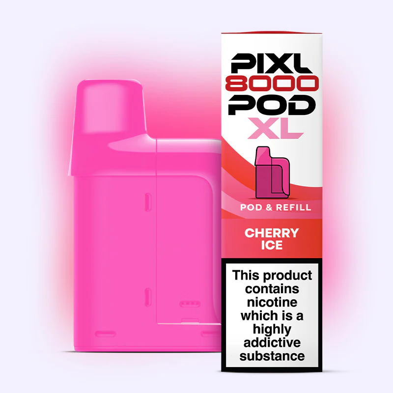 PIXL 8000 POD XL Cherry Ice 20mg 2+10ml