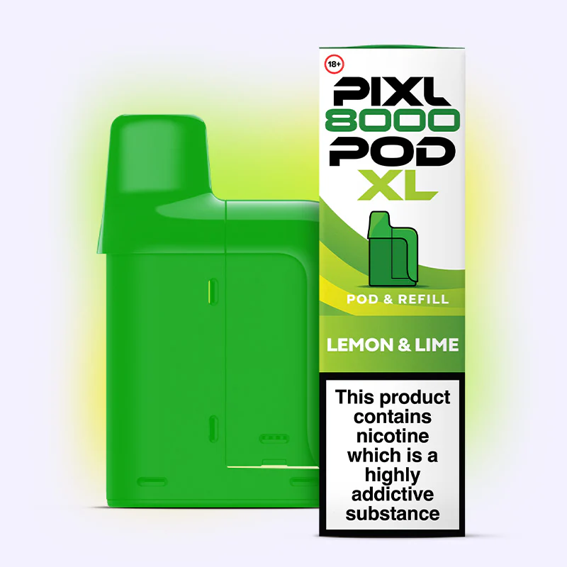 PIXL 8000 POD XL Lemon & Lime 20mg 2+10ml