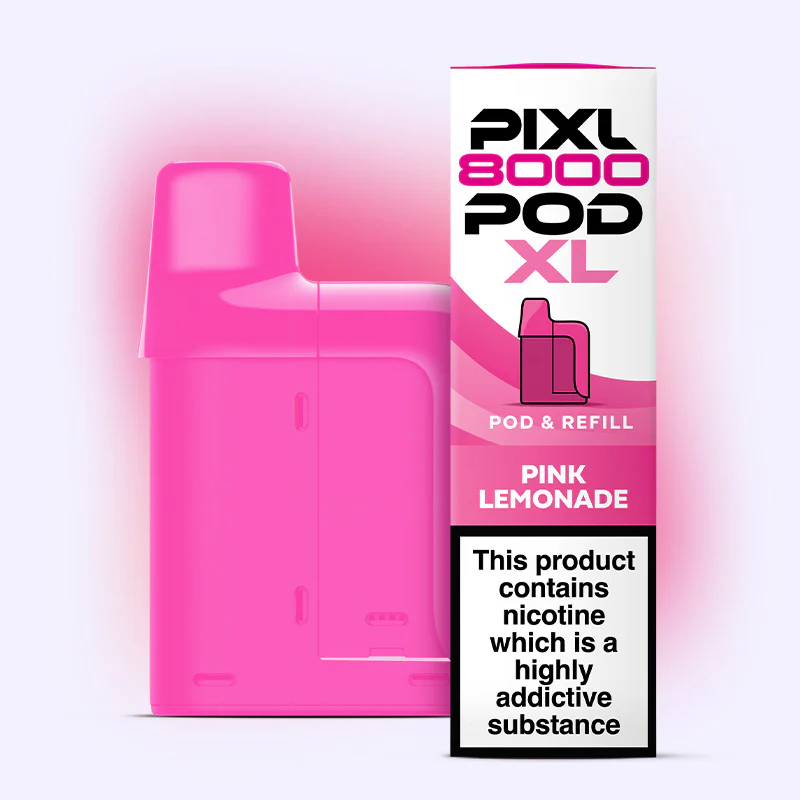 PIXL 8000 POD XL Pink Lemonade 20mg 2+10ml