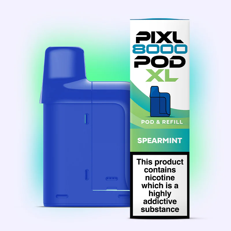 PIXL 8000 POD XL Spearmint 20mg 2+10ml