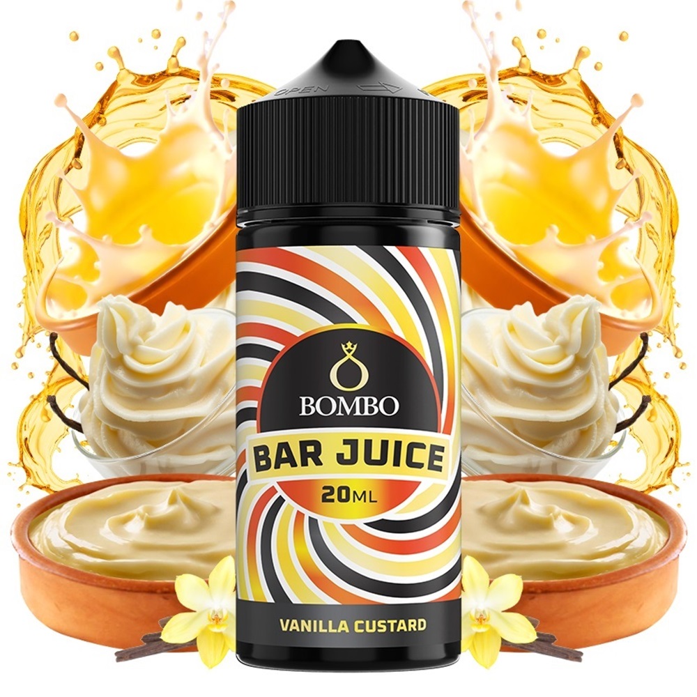 Bombo Bar Juice Vanilla Custard 20ml/120ml