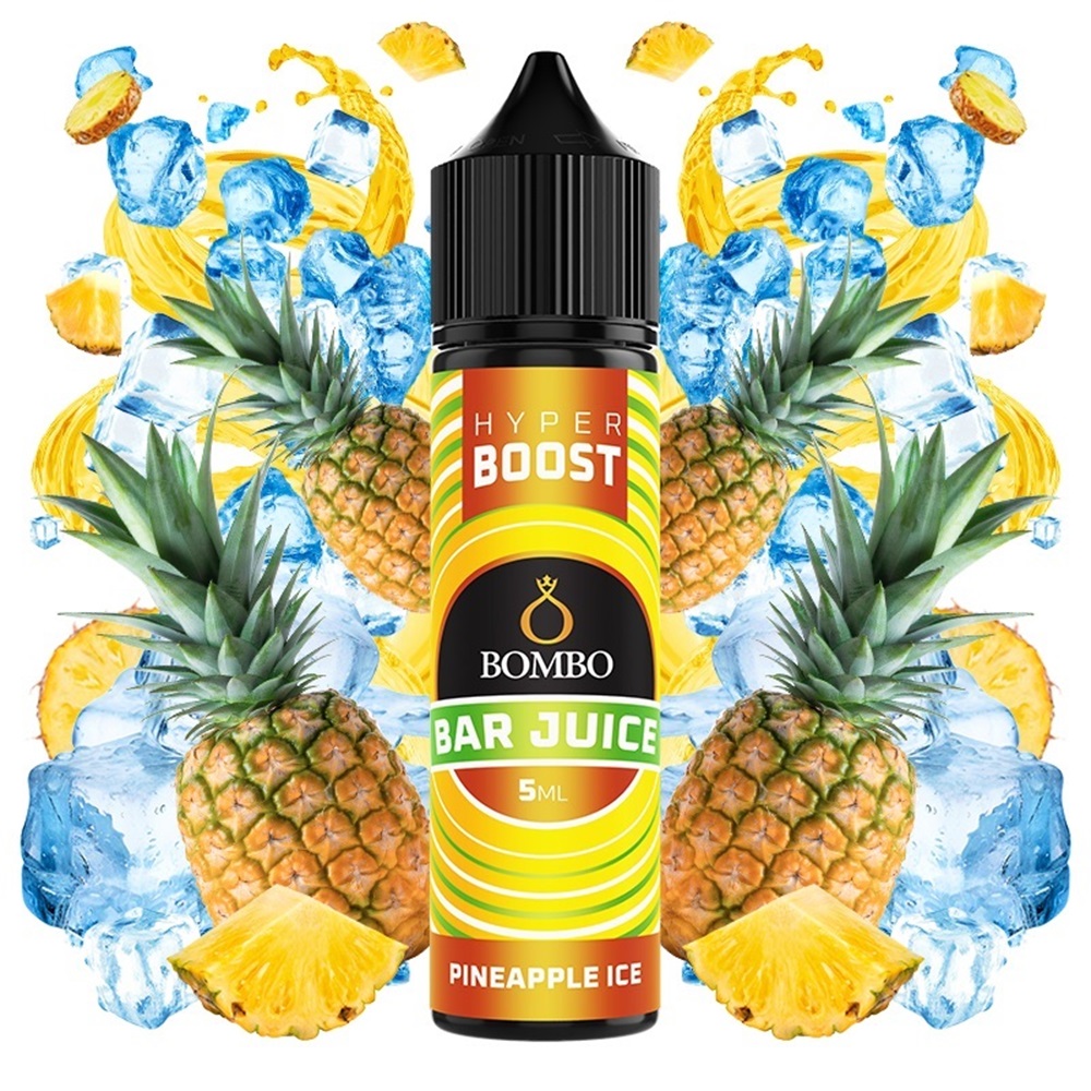 Bombo Bar Juice Hyper Boost Pineapple Ice 5ml/60ml