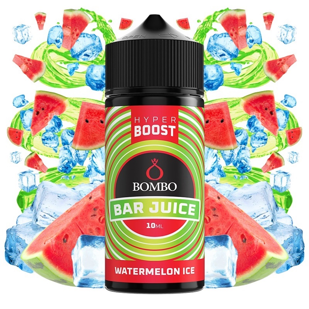 Bombo Bar Juice Hyper Boost Watermelon Ice 10ml/120ml