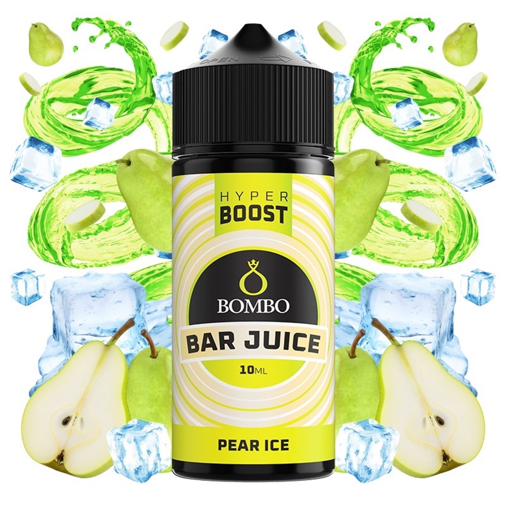 Bombo Bar Juice Hyper Boost Pear Ice 10ml/120ml