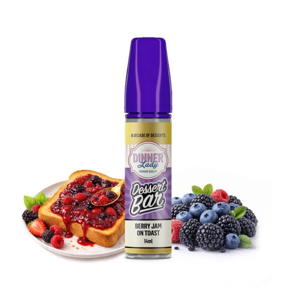 Dinner Lady Dessert Bar Berry Jam on Toast 14ml/60ml