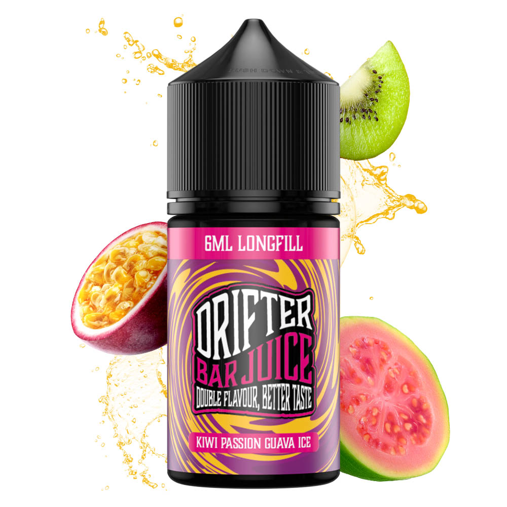 Drifter Bar Juice Kiwi Passion Guava Ice 6ml/30ml