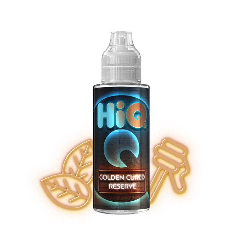 HiQ Golden Cured Reserve Flavour Shot 20ml/120ml